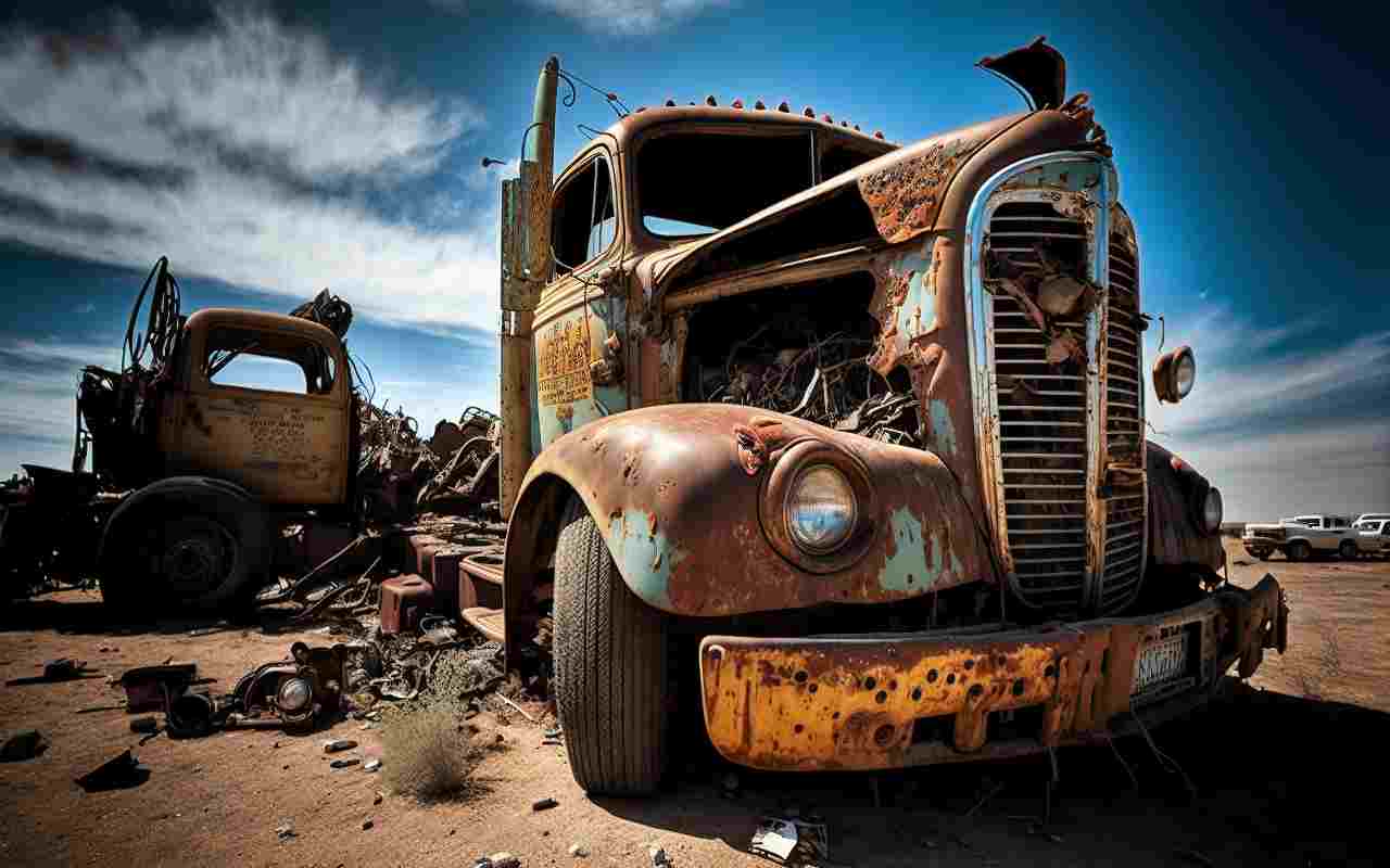 Camion abbandonato (AdobeStock)