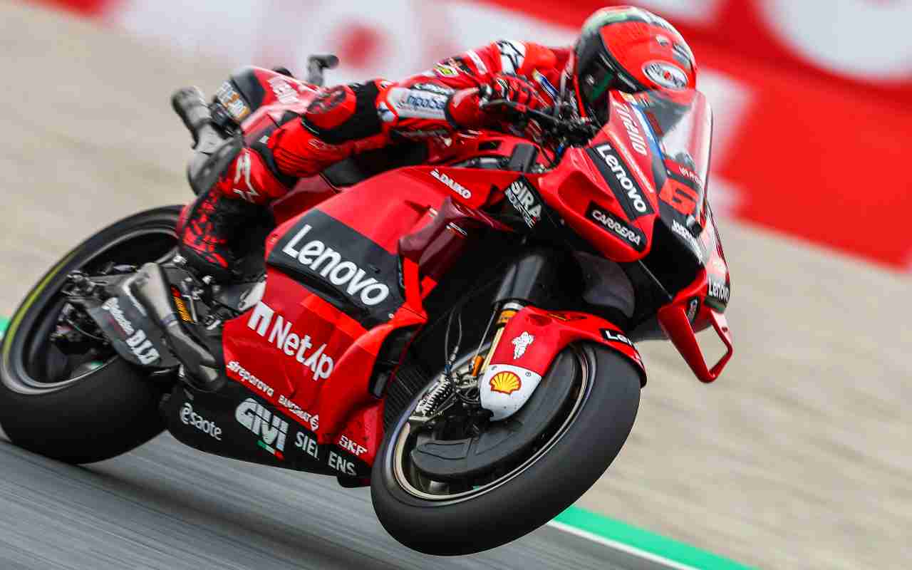 Ducati Desmosedici Bagnaia MotoGP (Ansa Foto)