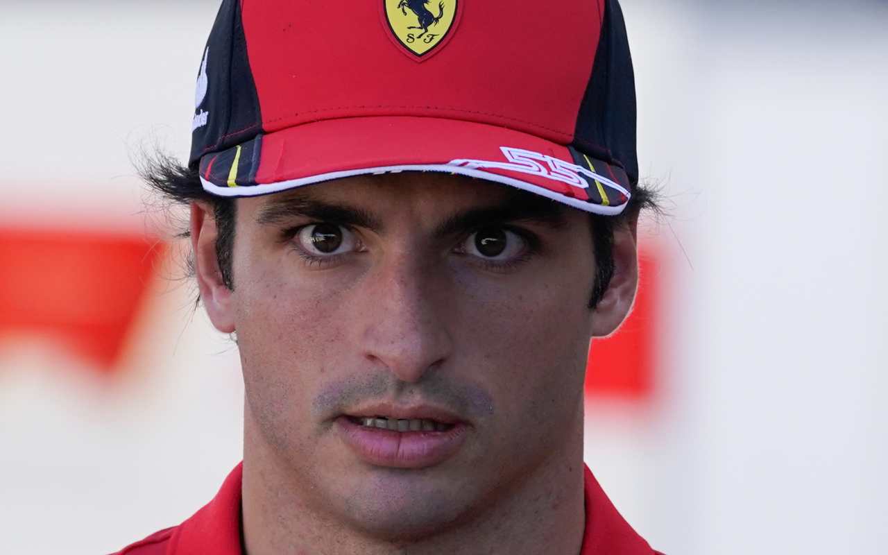 Il pilota Ferrari F1 Carlos Sainz (LaPresse Foto)