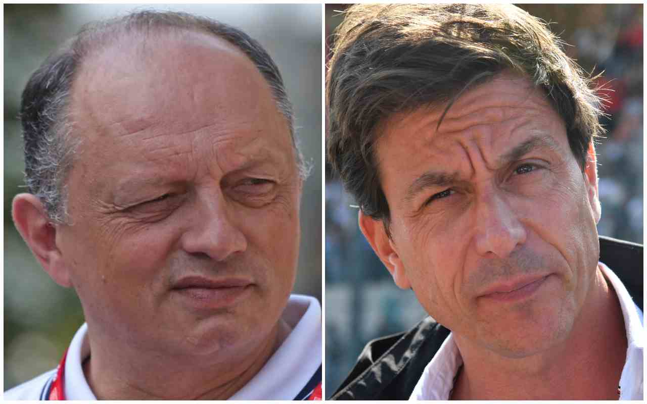 Frederic Vasseur Toto Wolff (LaPresse)