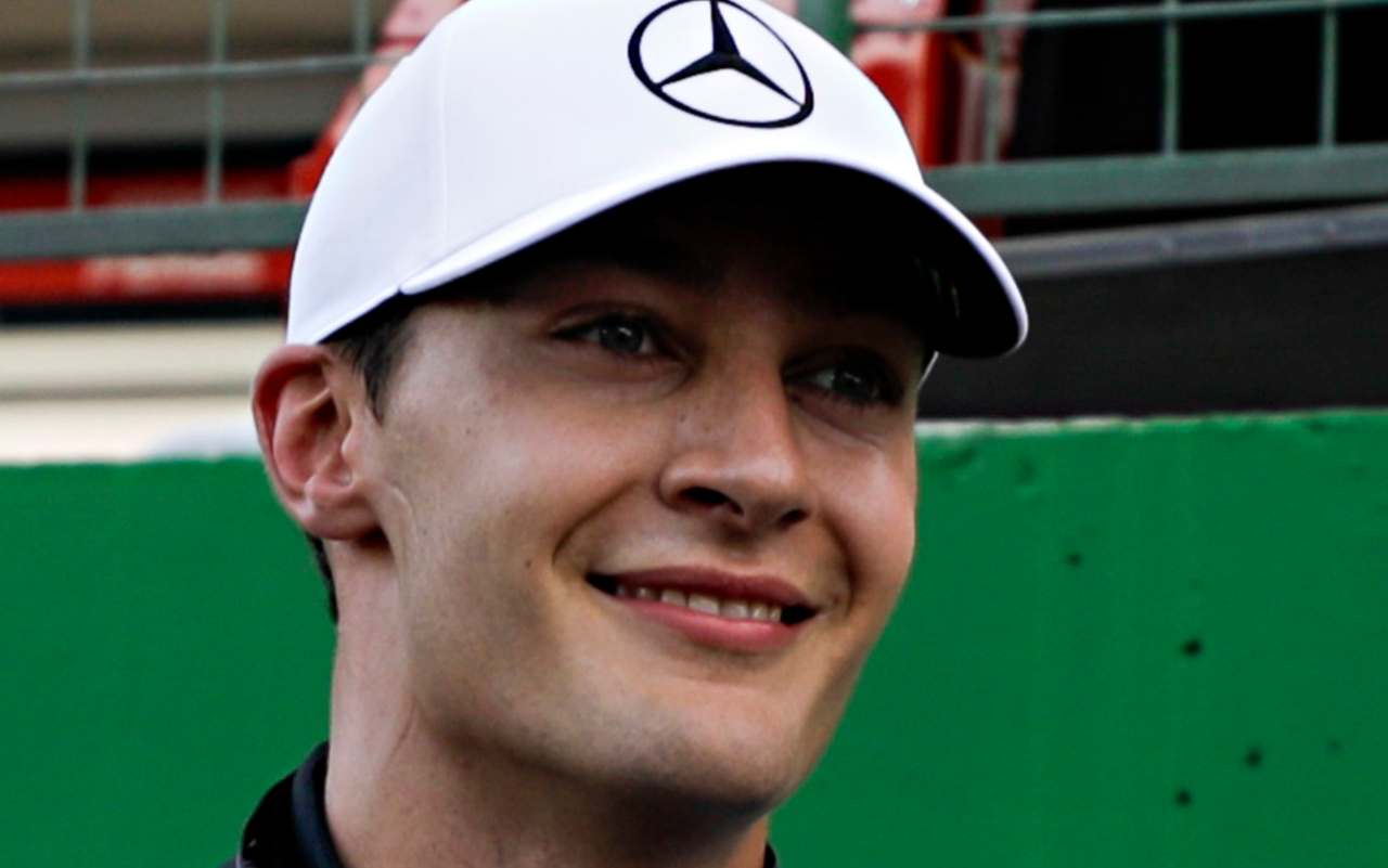 Il pilota Mercedes George Russell (LaPresse Foto)