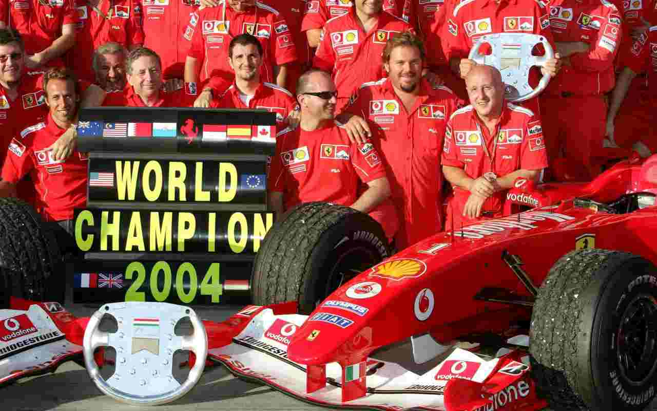 Ferrari campione costruttori 2004