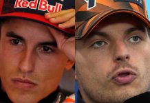 Marc Marquez e Max Verstappen (LaPresse ANSA)