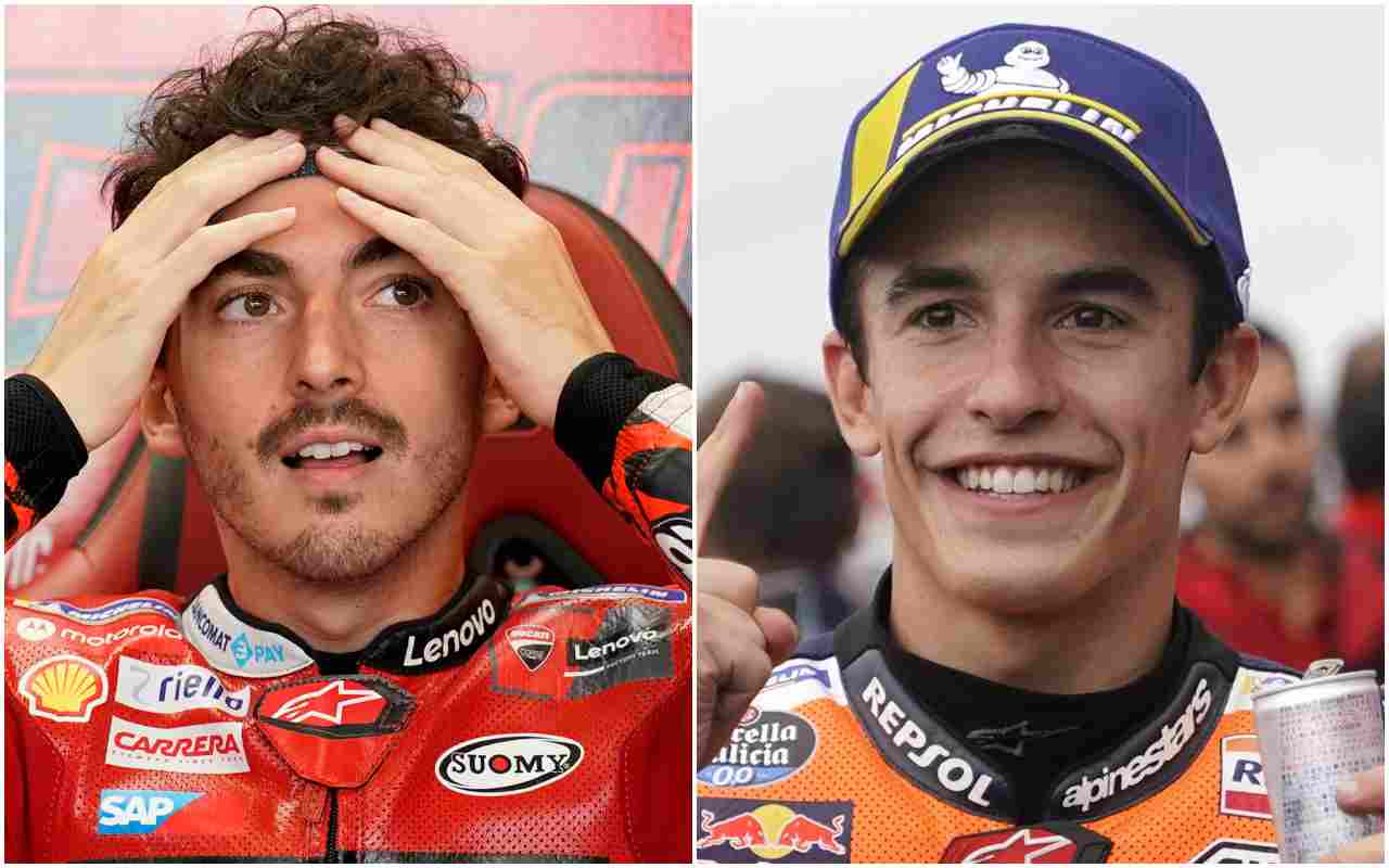 MotoGP Pecco Bagnaia e Marc Marquez (ANSA)