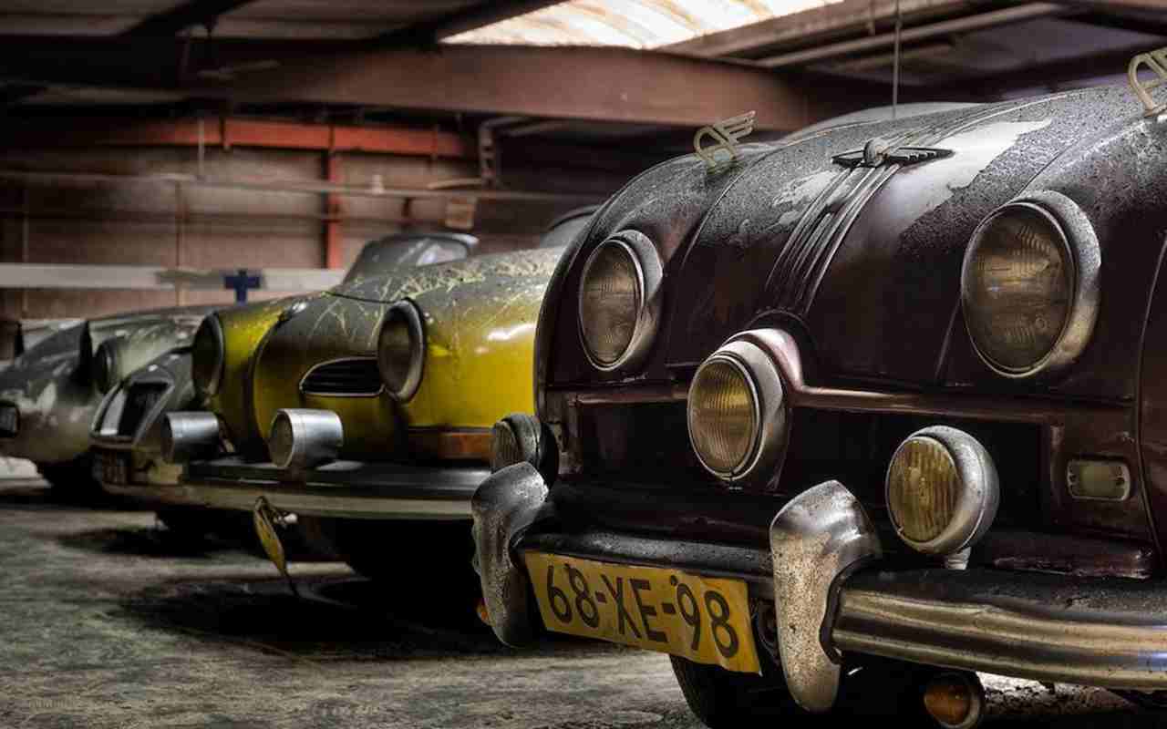 Alcune auto della collezione Palmen Barnfind (fonte Gallery Aaldering)
