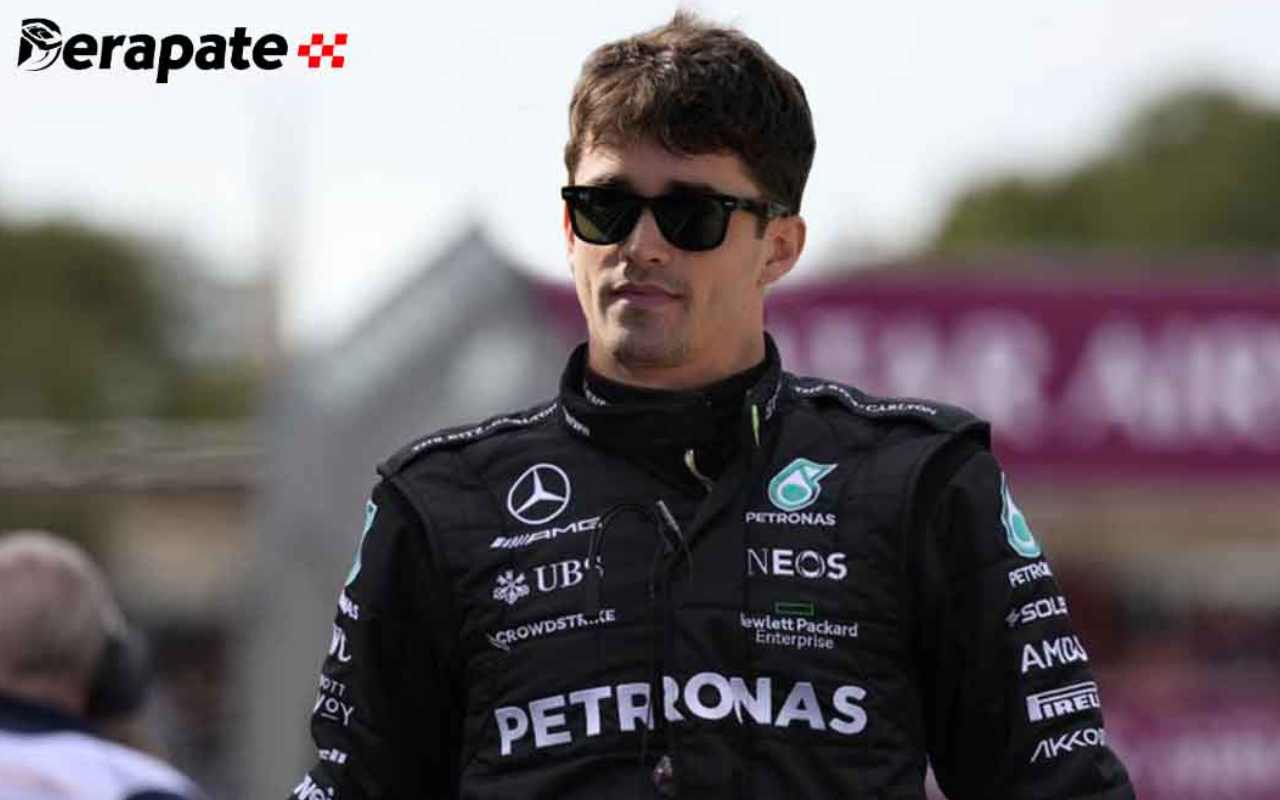 Charles Leclerc Mercedes (Credit Foto Derapate)