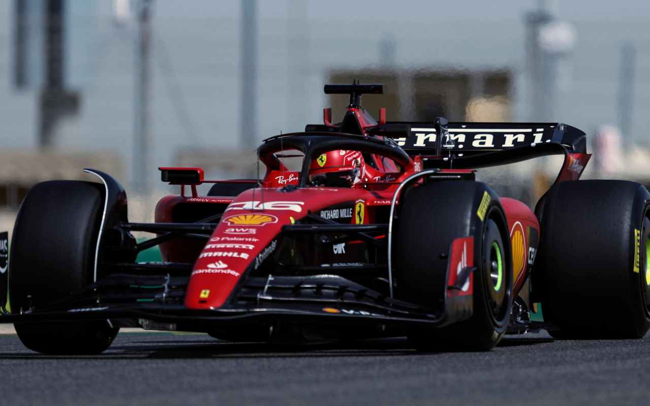 Charles Leclerc su Ferrari F1 (Ansa Foto)
