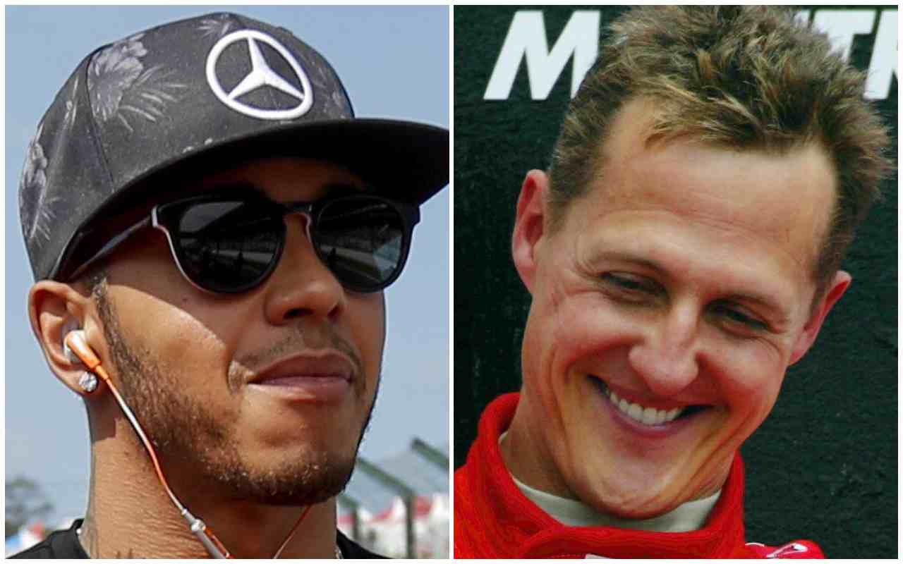 F1 Lewis Hamilton e Michael Schumacher ed un sogno nel cassetto (ANSA)