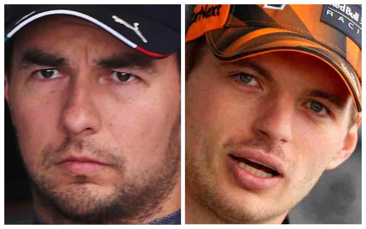 F1 Sergio Perez e Max Verstappen (ANSA)