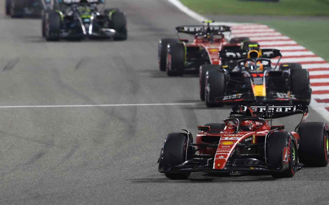 Fasi di un GP di F1 (Ansa Foto)