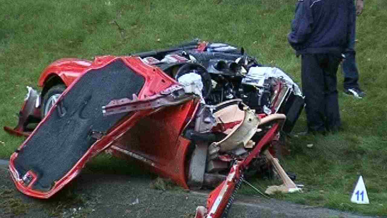 Ferrari incidente