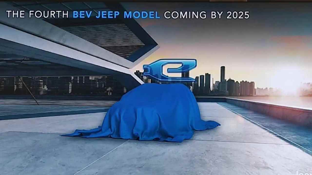 Jeep elettrica teaser