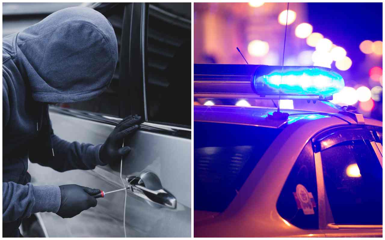 Ladri rubano auto sotto il naso della Polizia (AdobeStock)