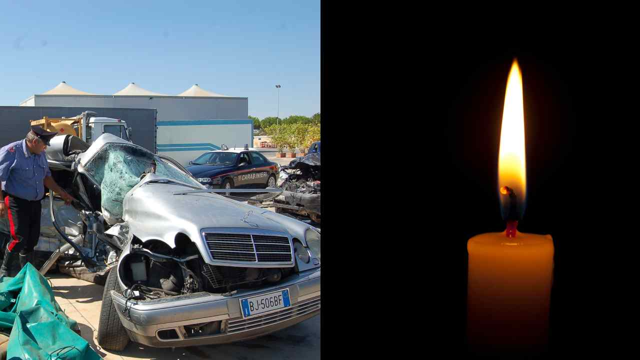 Mercedes incidente lutto