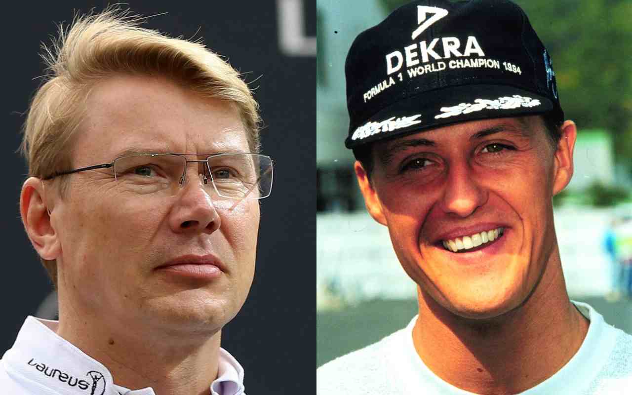 Mika Häkkinen e Michael Schumacher