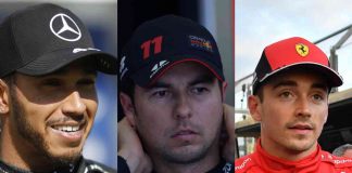 Pilota F1: Hamilton, Perez, Leclerc