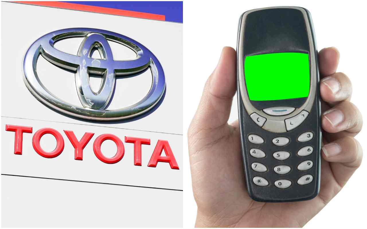 Toyota e Nokia 3310