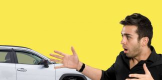 uomo scioccato crossover