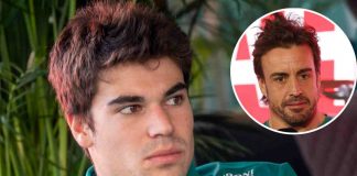 lance stroll e fernando alonso