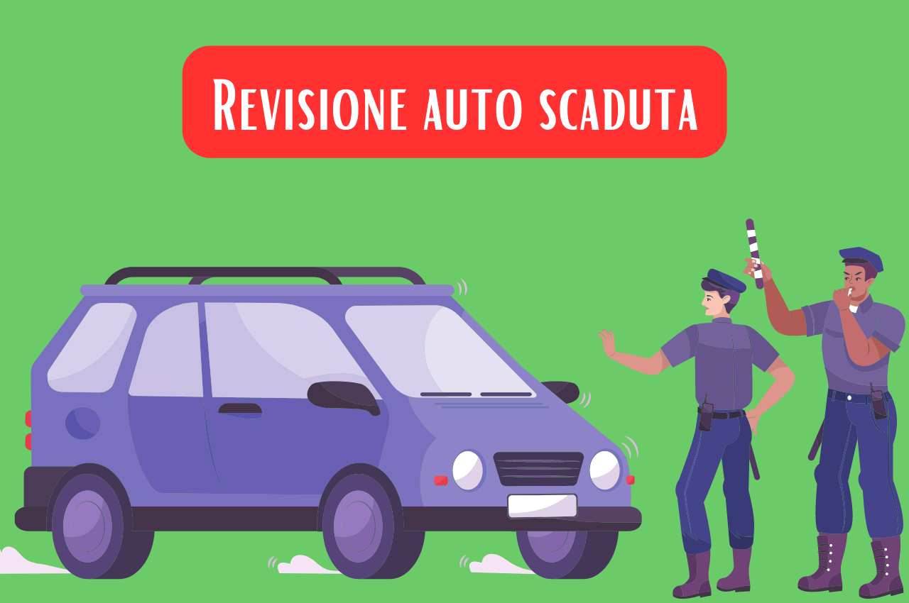 Sanzione per revisione auto scaduta