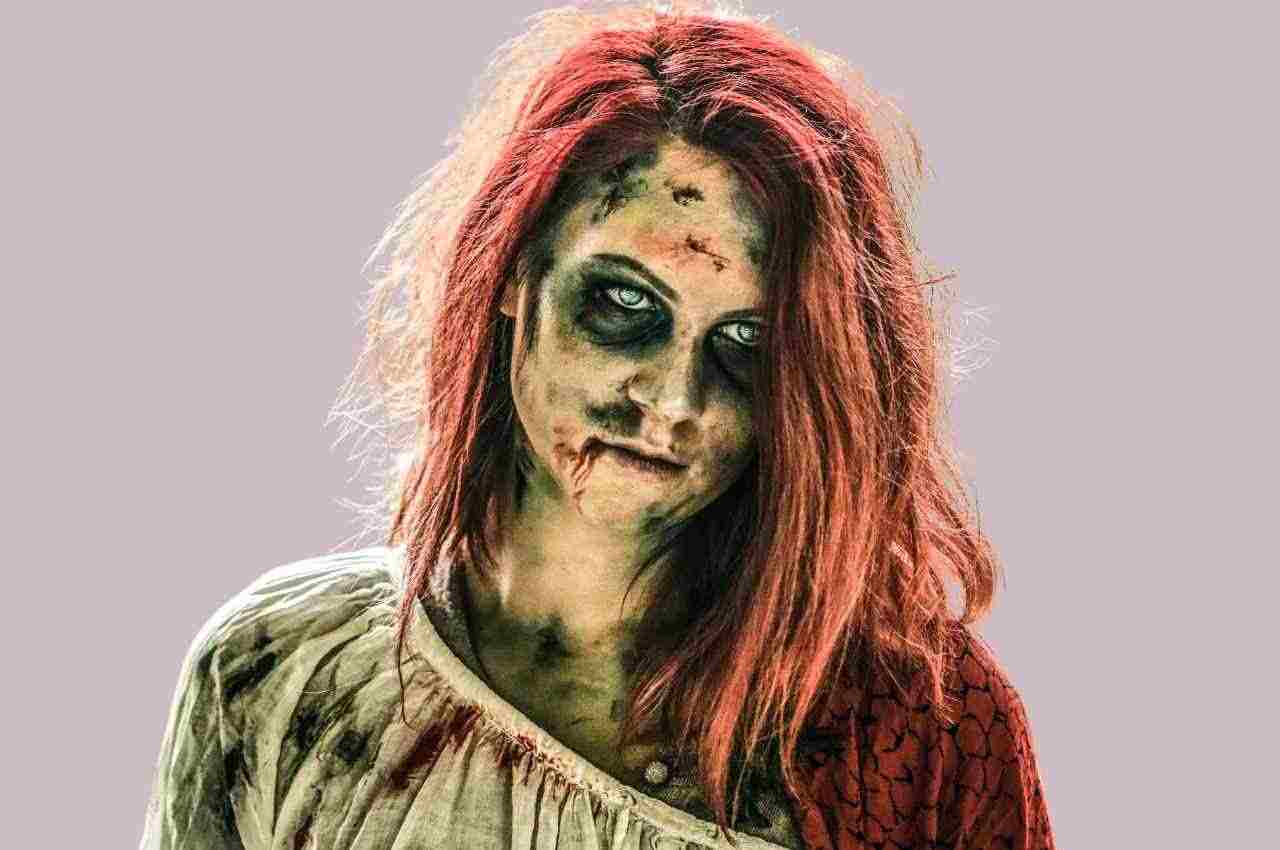 ragazza zombie