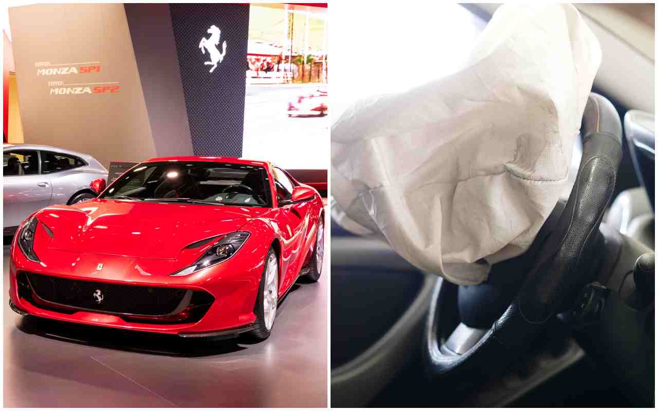 Incidente Ferrari airbag