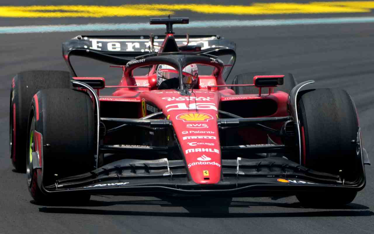 Ferrari SF-23 in piena crisi (LaPresse)