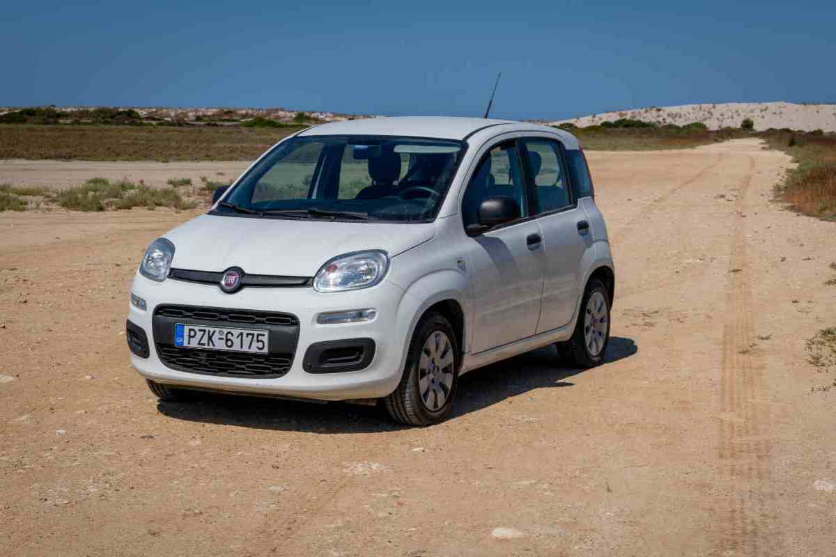 Fiat Panda di un membro della Serie A