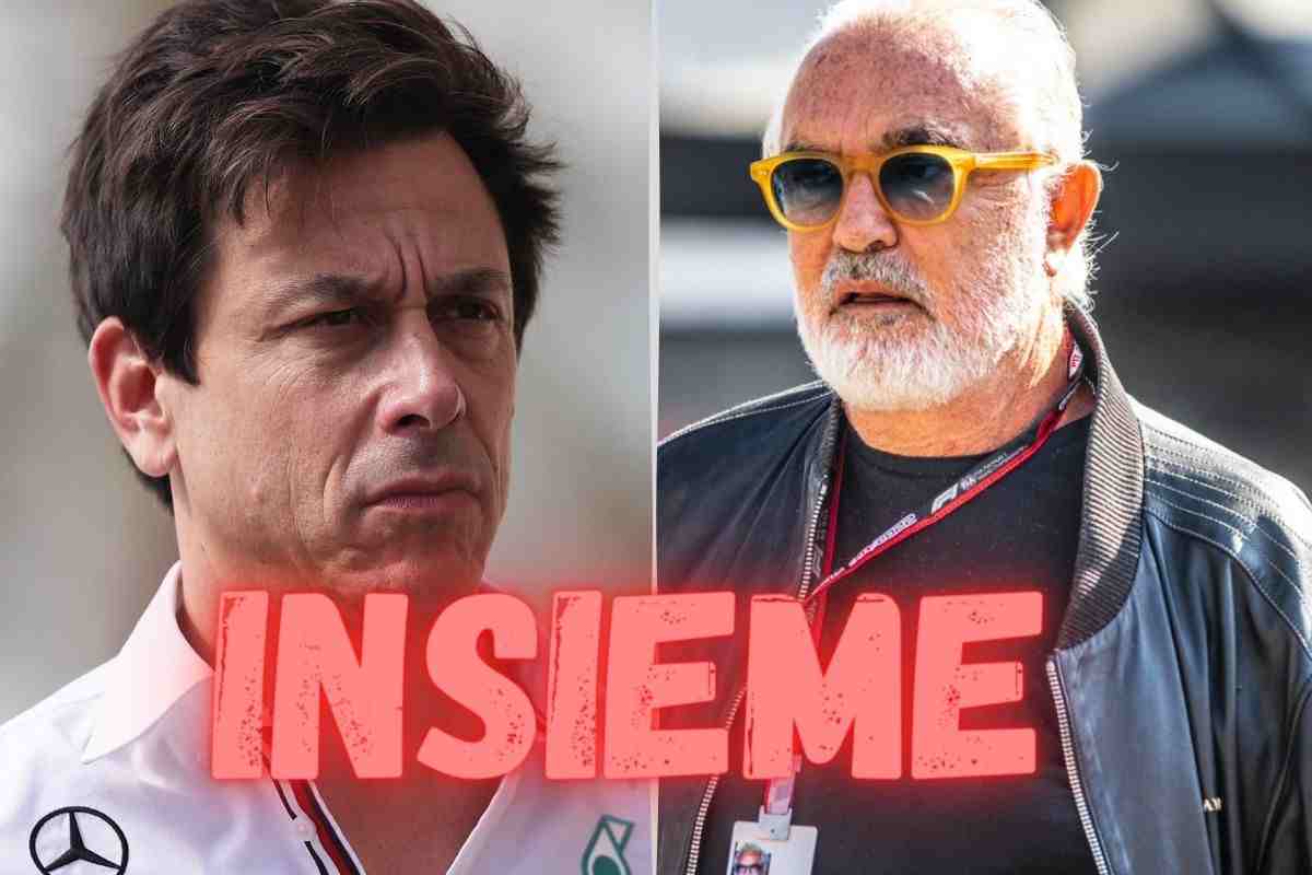 Toto Wolff e Briatore beccati insieme