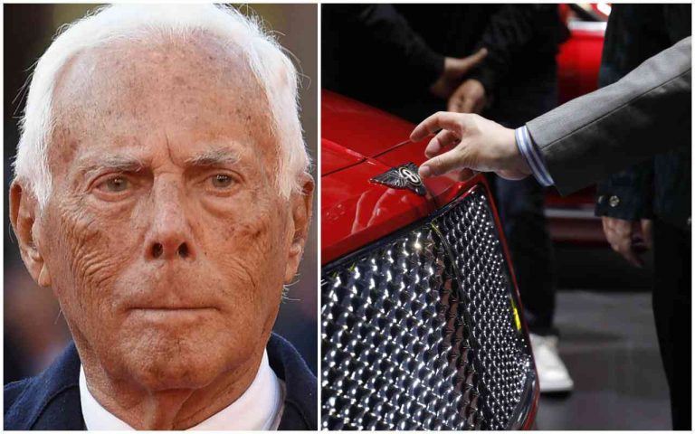 Separazione dolosa per Giorgio Armani