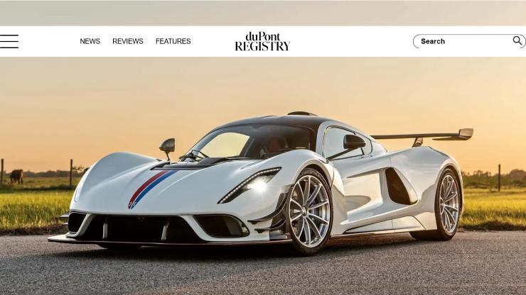 Hennessey Venom F5 Roadster di Michael Jordan