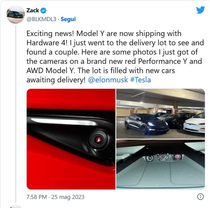 Tesla Autopilot che novità