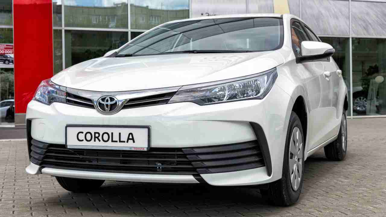 Toyota Corolla promozione