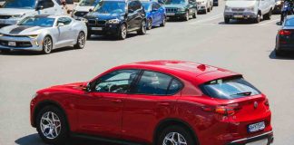 Folle fuga per un'Alfa Romeo Stelvio