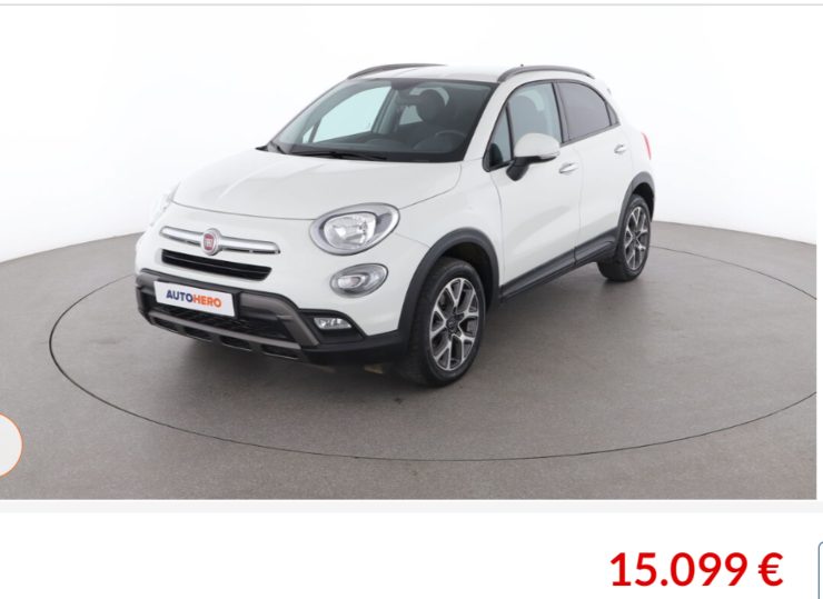 Fiat 500X, modello in sconto