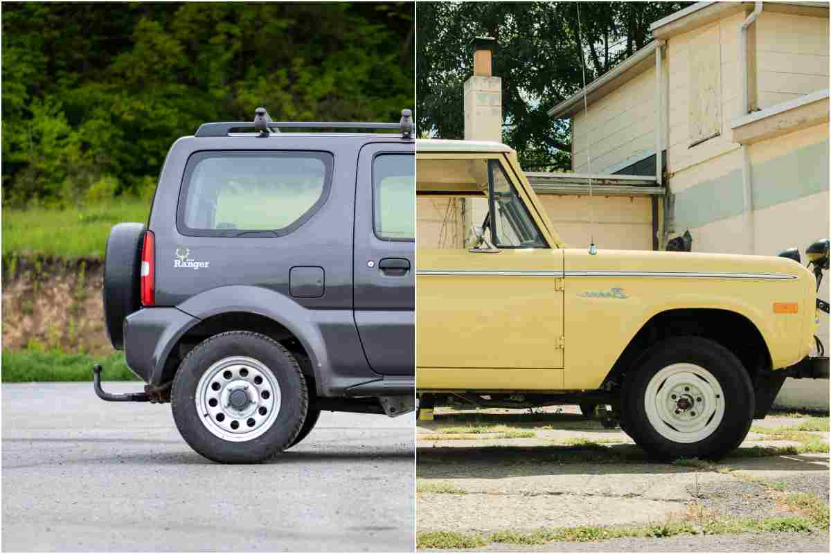 Mix tra Ford Bronco e un Suzuki Jimny