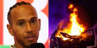 Hamilton, esplode la sua Mercedes