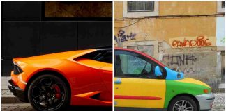 Una FIAT Multipla con motore Lamborghini