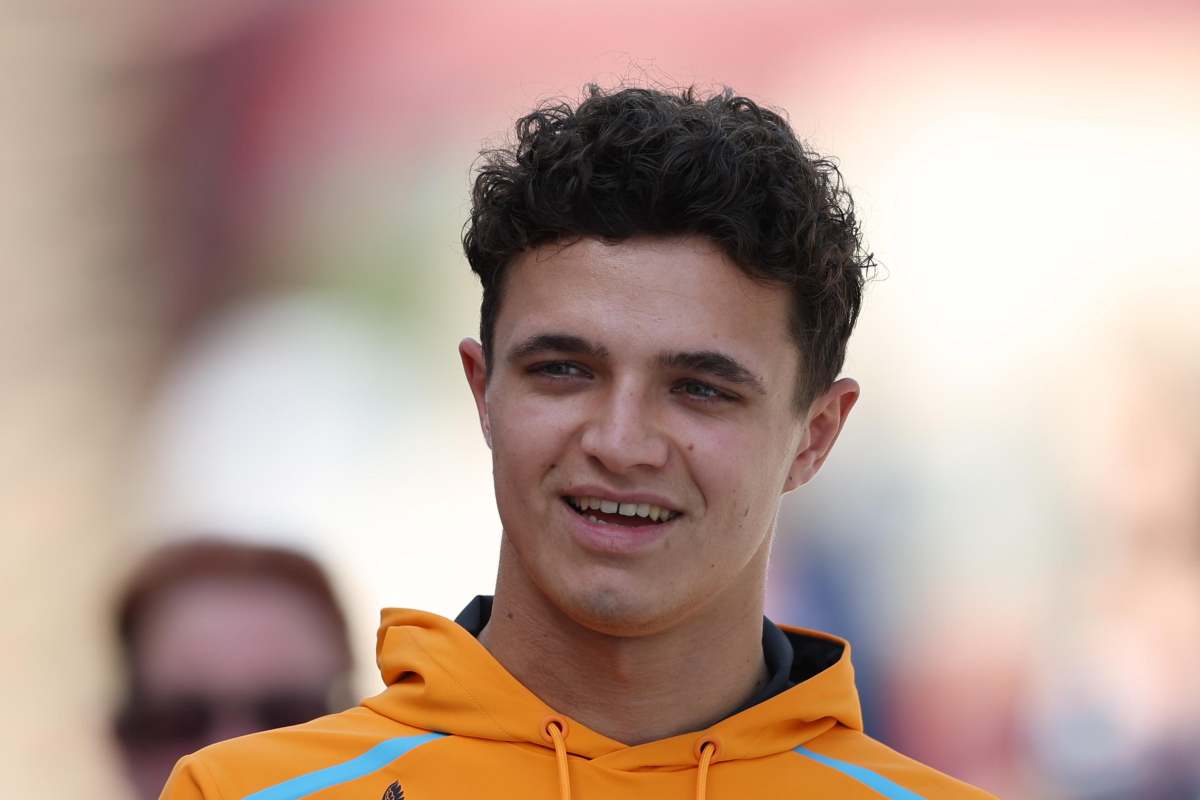 Lando Norris nuova auto