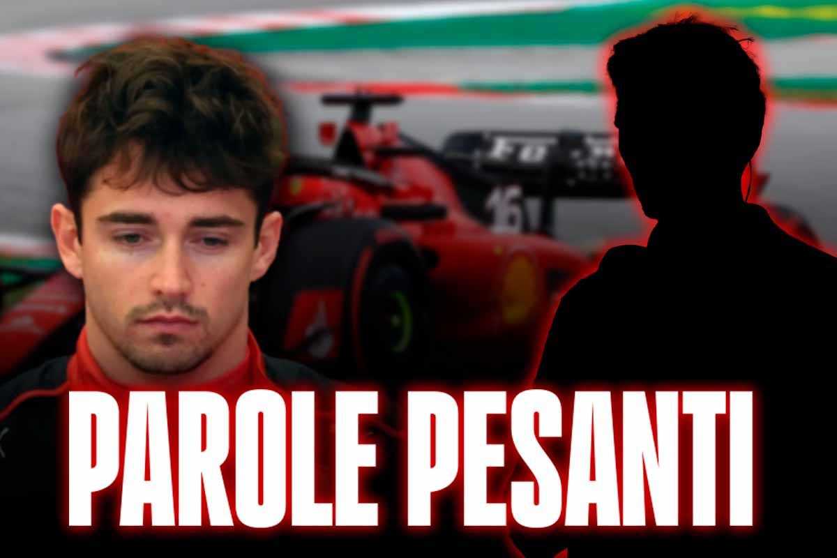 Ferrari distrutta da un ex campione