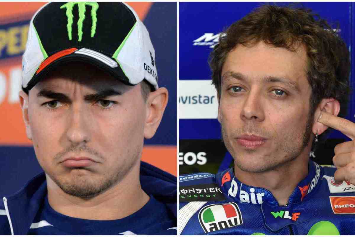 Jorge Lorenzo e Valentino Rossi ancora polemiche