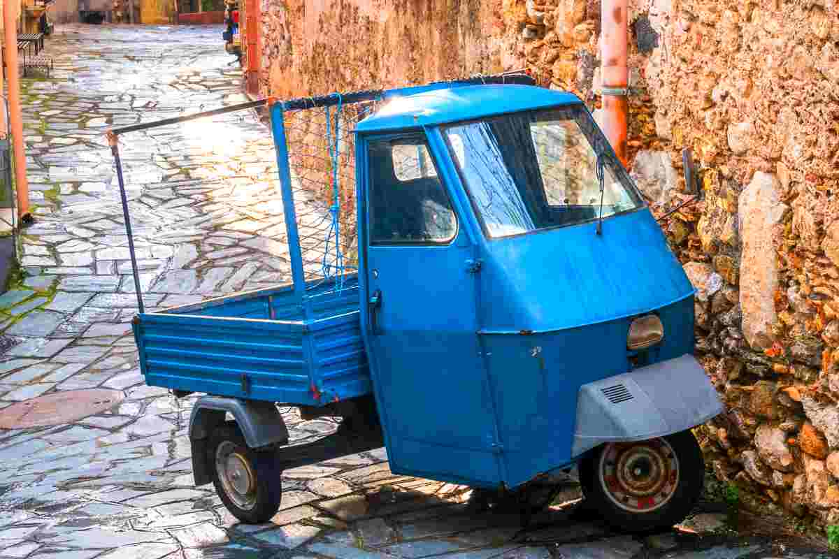 Apecar con un motore incredibile