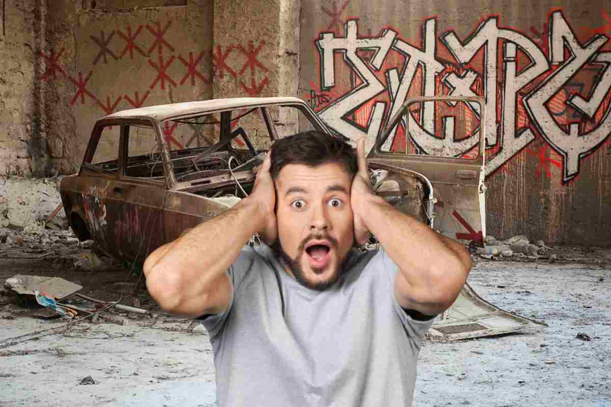 Auto abbandonata, doveva rivoluzionare il mondo