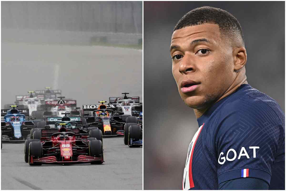 Mbappé pass speciale F1