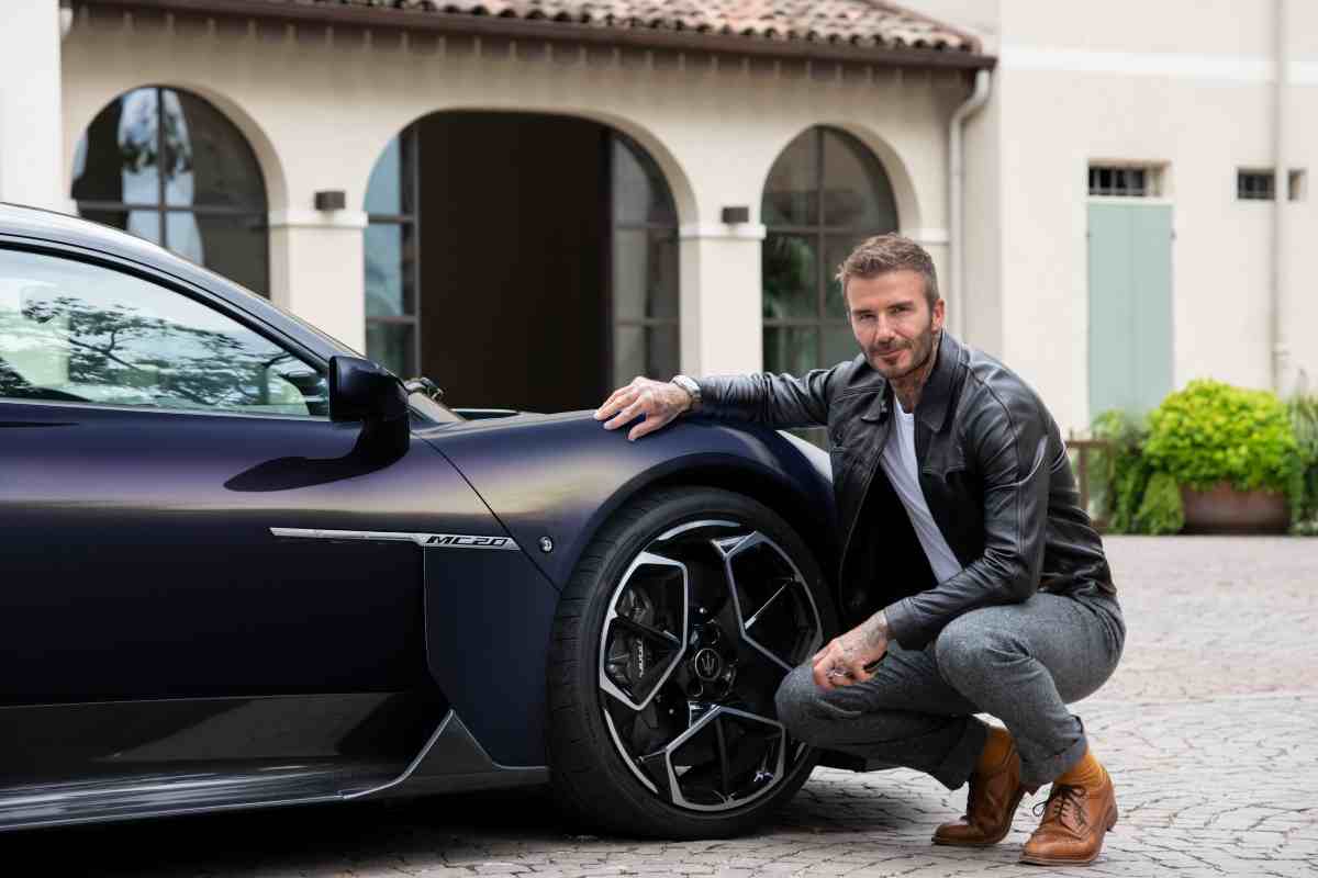 Il forte legame tra Maserati e Beckham