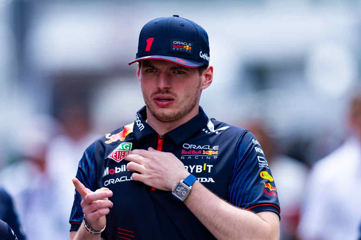 Max Verstappen, fulmine ciel sereno
