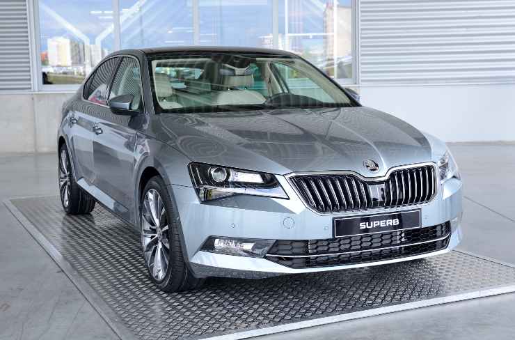 Skoda Superb, auto con problemi