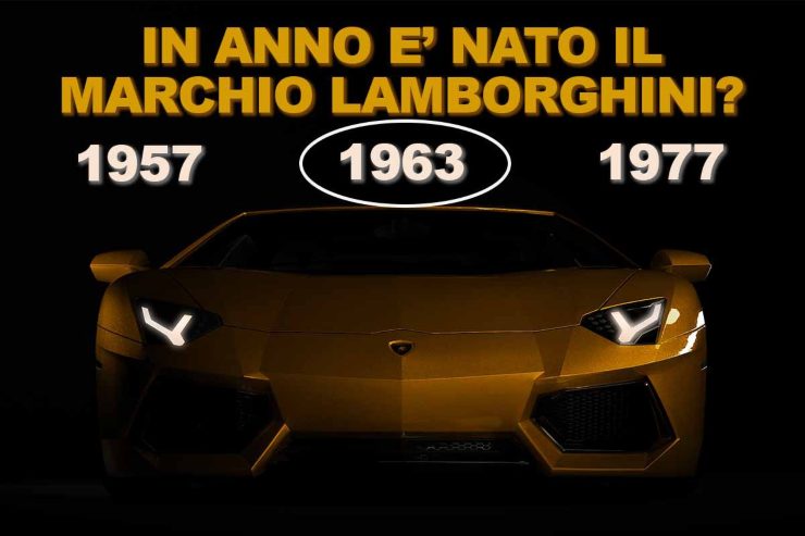 Soluzione Lamborghini, il test che solo i veri esperti sanno