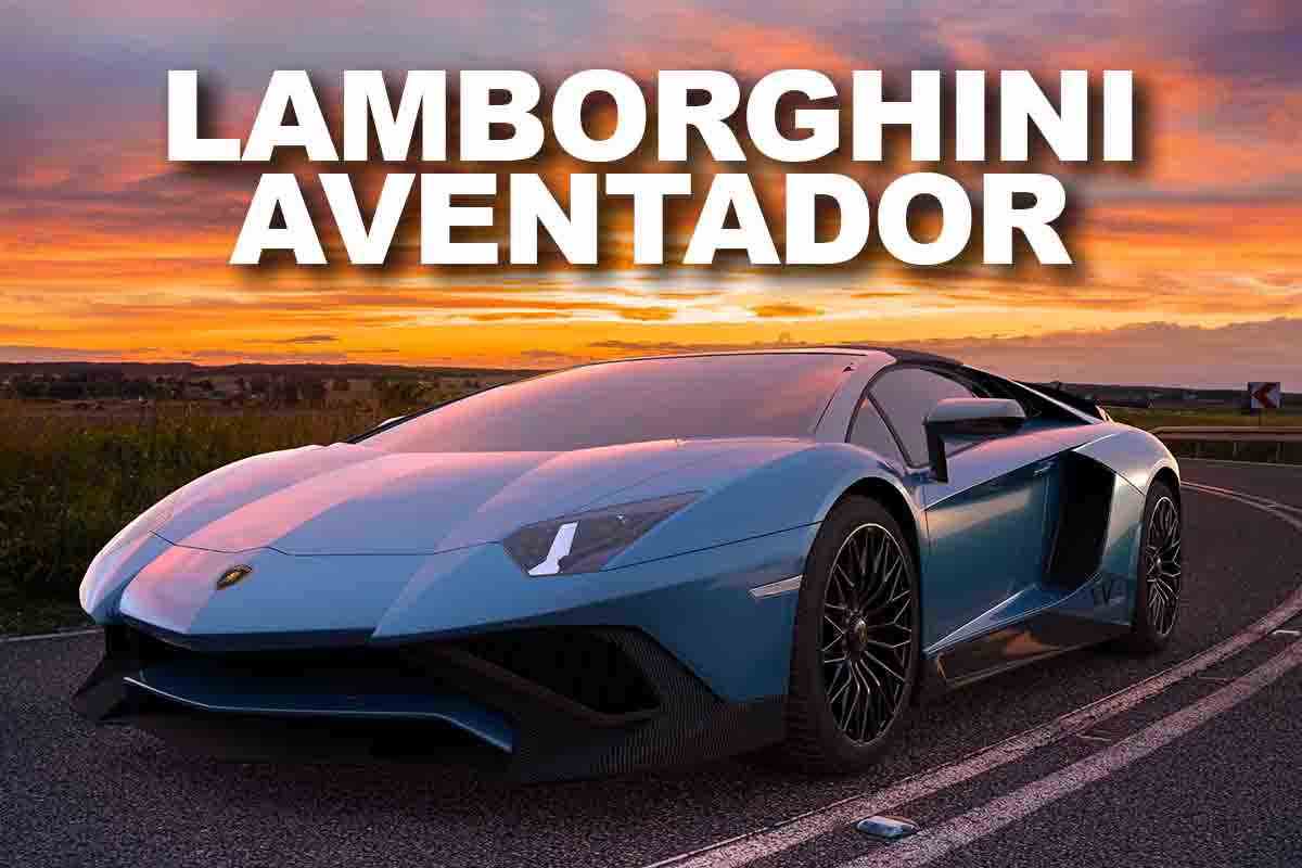 Soluzione sagoma, una Lamborghini Aventador