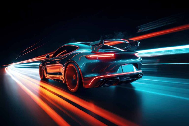 Supercar super lussuosa